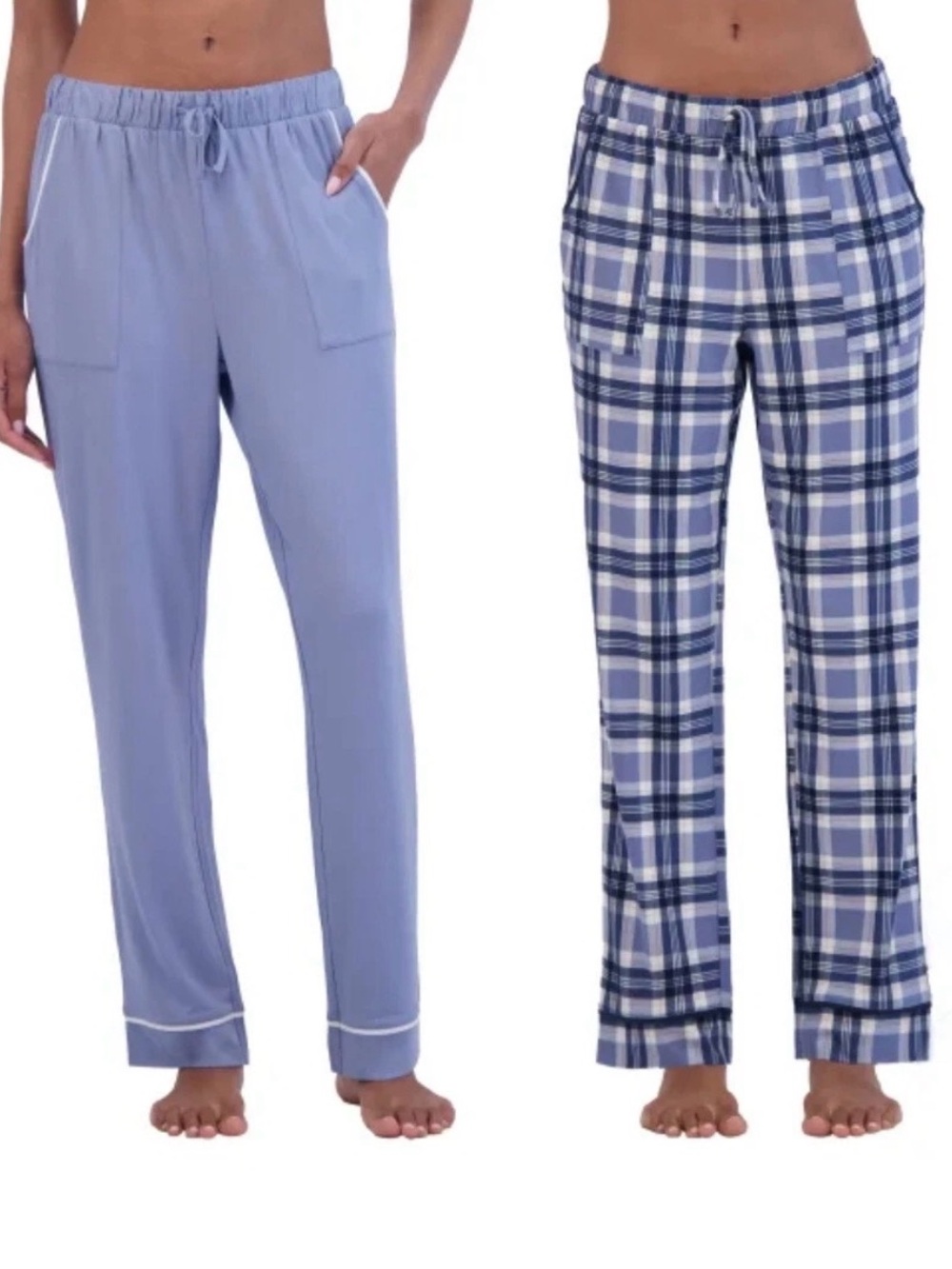 Lucky Brand Women's 2 Pack Straight Leg Lounge Pants Size L